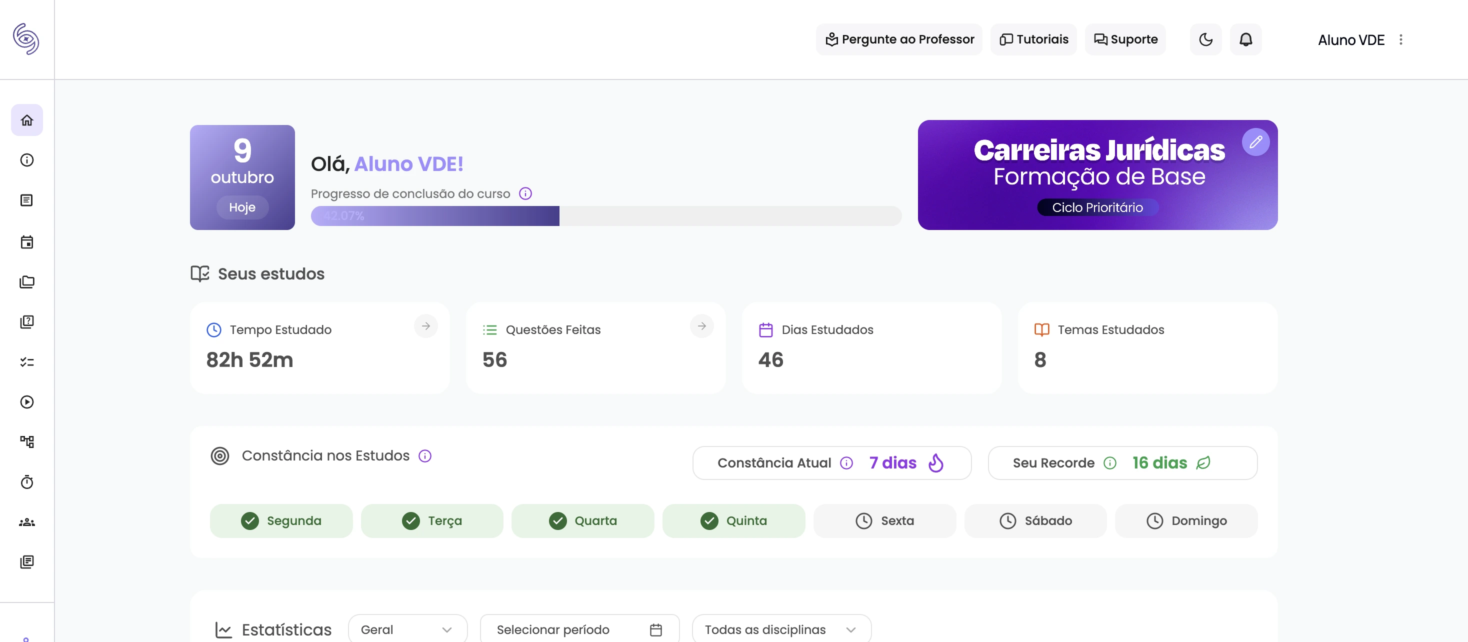 Conheça a Plataforma clicando na funcionalidade respectiva!