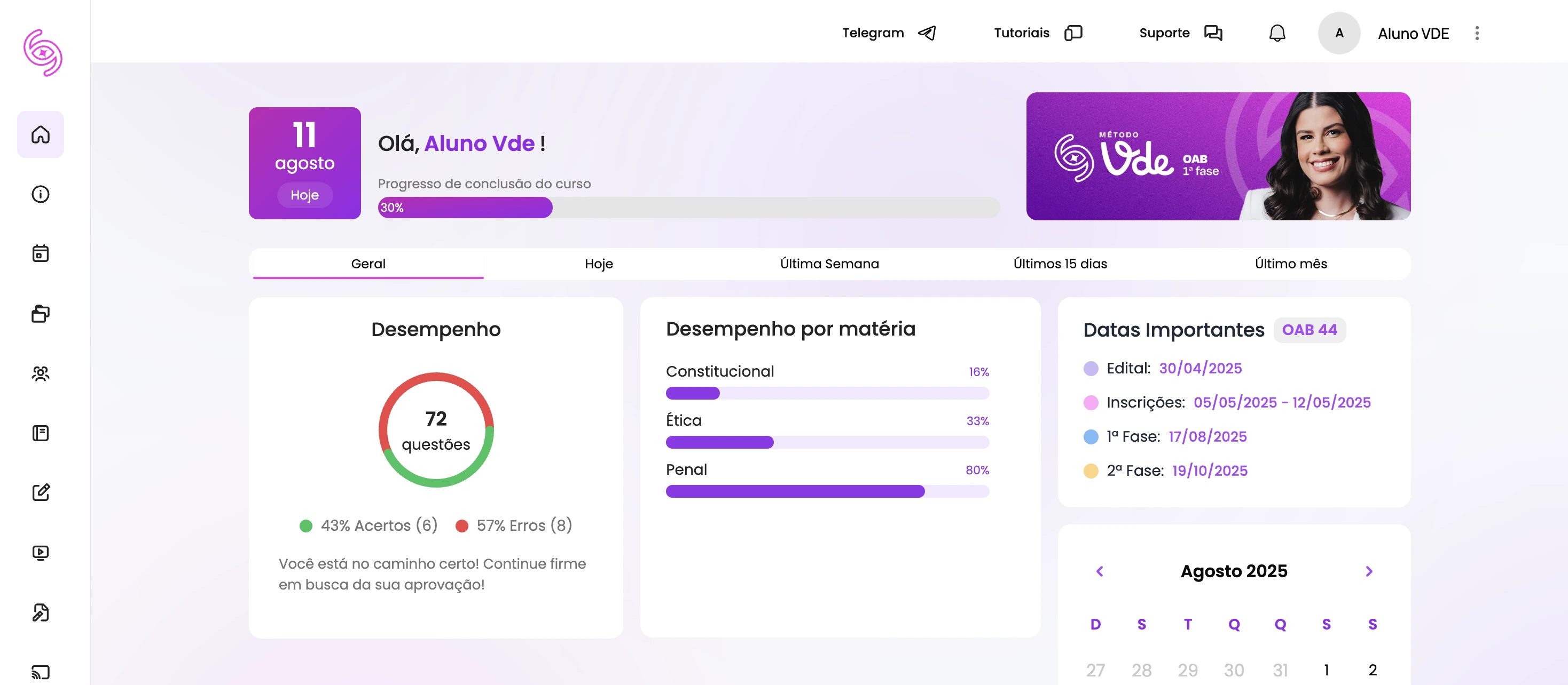 Conheça a Plataforma clicando na funcionalidade respectiva!